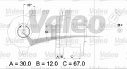 436540 generátor VALEO RE-GEN REMANUFACTURED VALEO