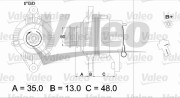 436544 generátor VALEO RE-GEN REMANUFACTURED VALEO