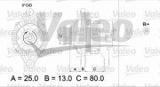 436545 generátor VALEO RE-GEN REMANUFACTURED VALEO
