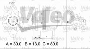 436546 generátor VALEO RE-GEN REMANUFACTURED VALEO