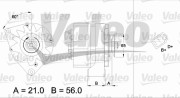 436556 generátor VALEO RE-GEN REMANUFACTURED VALEO