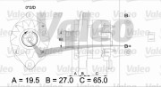 436594 generátor VALEO RE-GEN REMANUFACTURED VALEO