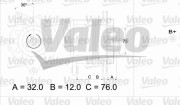 436608 generátor VALEO RE-GEN REMANUFACTURED VALEO