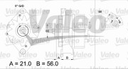 436621 generátor VALEO RE-GEN REMANUFACTURED VALEO