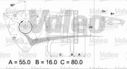 436627 generátor VALEO RE-GEN REMANUFACTURED VALEO