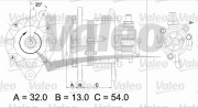 437143 generátor VALEO RE-GEN REMANUFACTURED VALEO