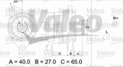 437168 generátor VALEO RE-GEN REMANUFACTURED VALEO