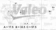 437181 generátor VALEO RE-GEN REMANUFACTURED VALEO