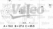 437220 generátor VALEO RE-GEN REMANUFACTURED VALEO