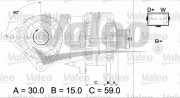 437386 generátor VALEO RE-GEN REMANUFACTURED VALEO