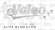 437388 generátor VALEO RE-GEN REMANUFACTURED VALEO