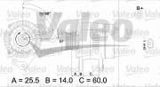 437402 generátor VALEO RE-GEN REMANUFACTURED VALEO