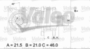 437407 generátor VALEO RE-GEN REMANUFACTURED VALEO