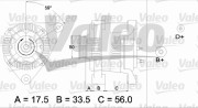 437413 generátor VALEO RE-GEN REMANUFACTURED VALEO