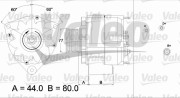 437440 generátor REMANUFACTURED PREMIUM VALEO