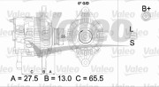 437478 generátor VALEO RE-GEN REMANUFACTURED VALEO