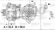 437510 generátor VALEO RE-GEN REMANUFACTURED VALEO