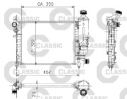 230372 VALEO chladič motora 230372 VALEO