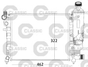 231498 Chladič, chlazení motoru VALEO CLASSIC VALEO