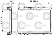 232909 VALEO chladič motora 232909 VALEO