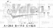 436395 generátor VALEO RE-GEN REMANUFACTURED VALEO