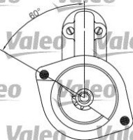 455624 Startér VALEO RE-GEN REMANUFACTURED VALEO