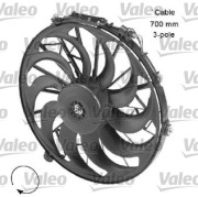 696058 VALEO ventilátor chladenia motora 696058 VALEO