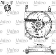 696159 VALEO ventilátor chladenia motora 696159 VALEO