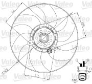 696189 VALEO ventilátor chladenia motora 696189 VALEO