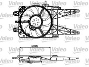 698484 VALEO ventilátor chladenia motora 698484 VALEO