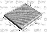 715553 Filtr, vzduch v interiéru VALEO PROTECT VALEO