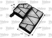 715563 Filtr, vzduch v interiéru VALEO ESSENTIAL VALEO