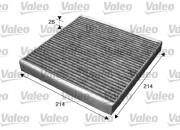 715608 Filtr, vzduch v interiéru VALEO PROTECT VALEO