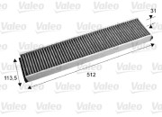 715674 Filtr, vzduch v interiéru VALEO PROTECT VALEO