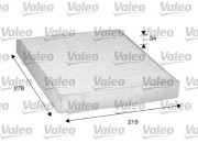 716043 Filtr, vzduch v interiéru CLIMFILTER COMFORT VALEO