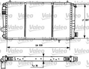 731173 Chladič, chlazení motoru VALEO