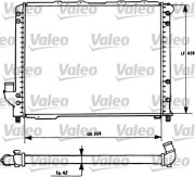 731278 VALEO chladič motora 731278 VALEO