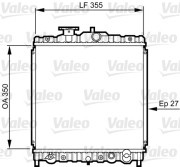 731469 VALEO chladič motora 731469 VALEO