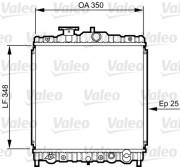 731474 VALEO chladič motora 731474 VALEO