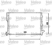 731737 VALEO chladič motora 731737 VALEO