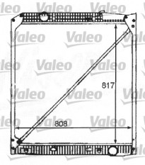 732215 VALEO chladič motora 732215 VALEO