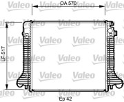 732304 Chladič, chlazení motoru NEW ORIGINAL PART VALEO