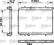 732744 VALEO chladič motora 732744 VALEO