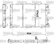 732745 VALEO chladič motora 732745 VALEO