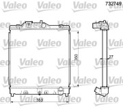 732749 VALEO chladič motora 732749 VALEO