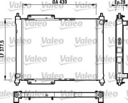 732758 VALEO chladič motora 732758 VALEO