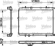 732800 VALEO chladič motora 732800 VALEO