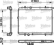 732801 VALEO chladič motora 732801 VALEO