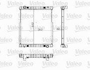 733481 VALEO chladič motora 733481 VALEO