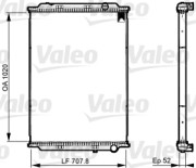 733522 chladici mrizka NEW PART VALEO